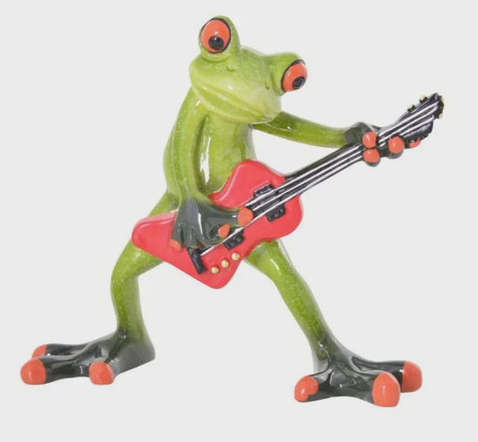 Frog Rock Star - Funny Frog