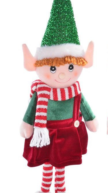 Girl Christmas Elf Standing - Large 58cm