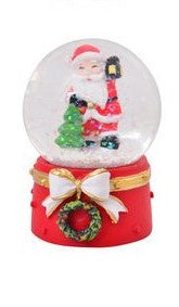 Christmas Snow Globe - Santa (Sml)