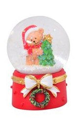 Christmas Snow Globe - Teddy (Sml)