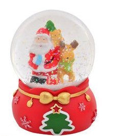 Christmas Snow Globe - Santa (Med)