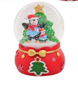 Christmas Snow Globe - Penguin (Med)