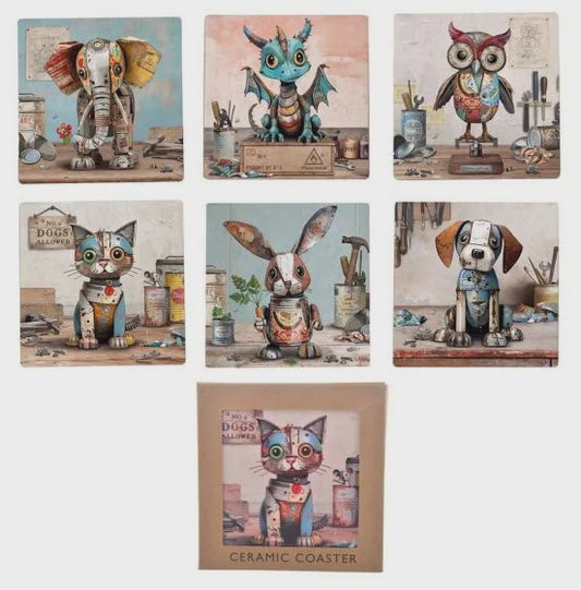 Bug Art Scraps Designs – Individual Coaster Collection