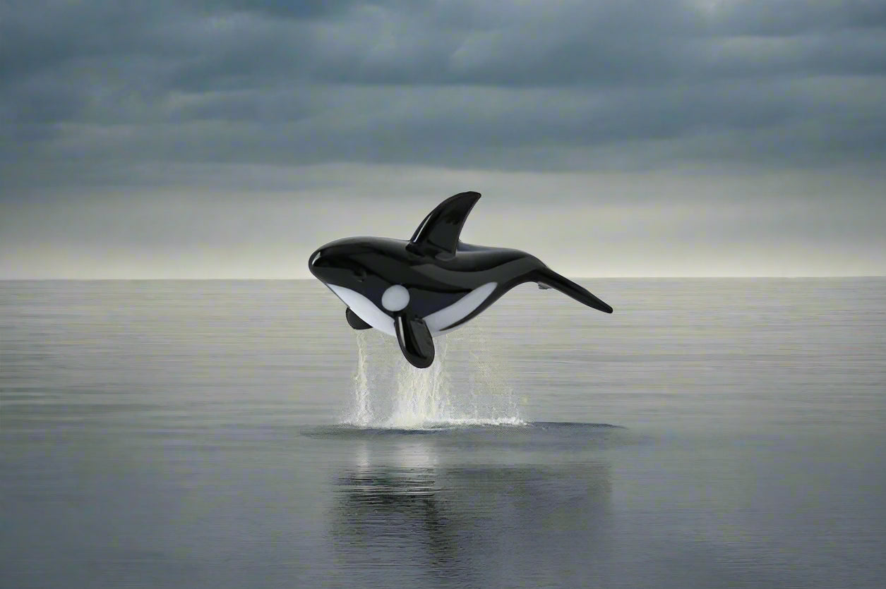 Artisan Glass Orca