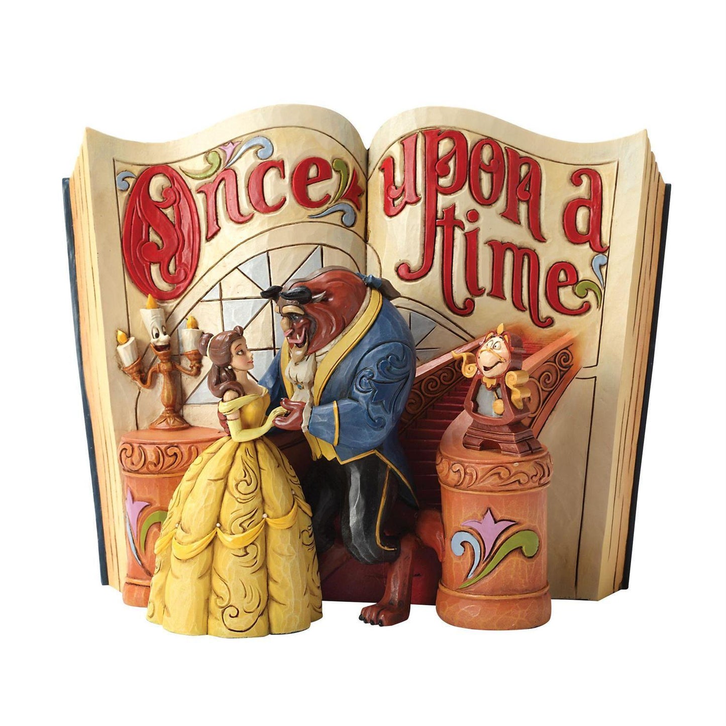 Beauty and the Beast Storybook Figurine - JS
