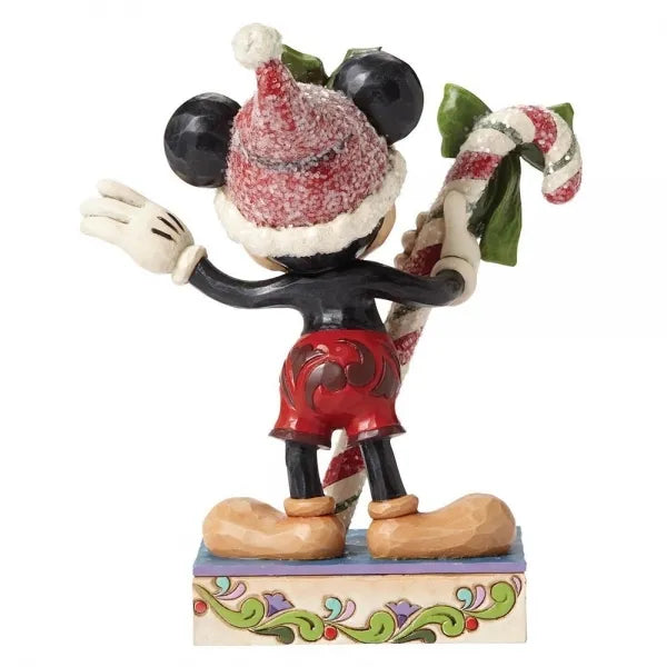 Mickey - Frosted Candy Cane - JS
