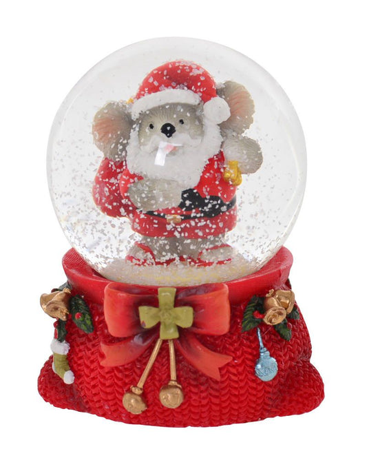 Christmas Snow Globe - Koala