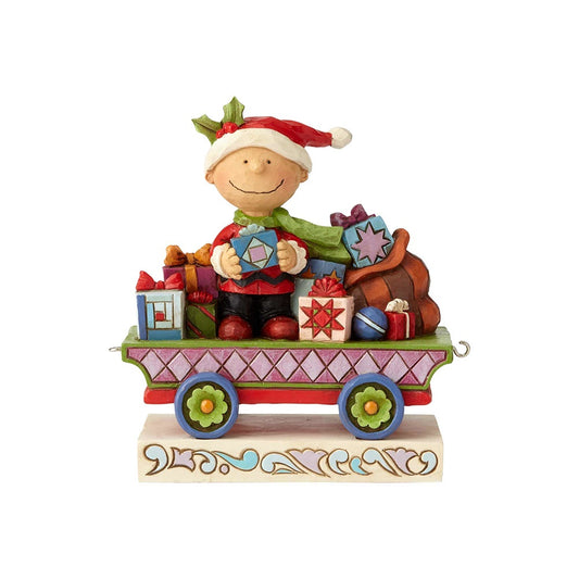 Peanuts - Charlie Brown Christmas Train All Wrapped Up