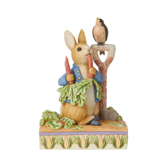 Beatrix Potter - Peter Rabbit Eating Radishes - JS