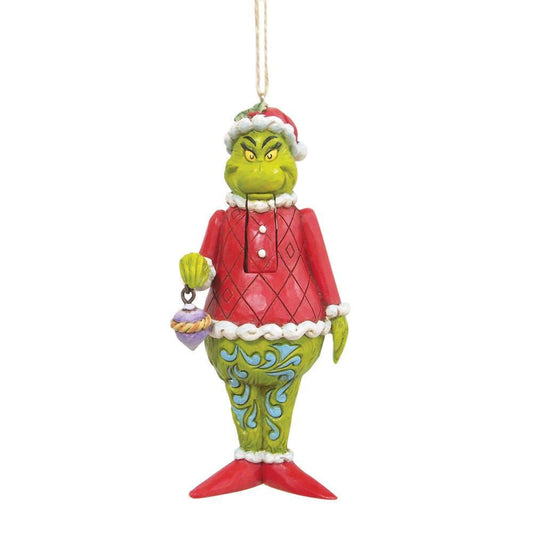 Hanging Ornament - Grinch Nutcracker - JS