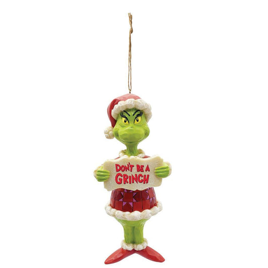 The Grinch by Jim Shore - Don't Be Grinch JS