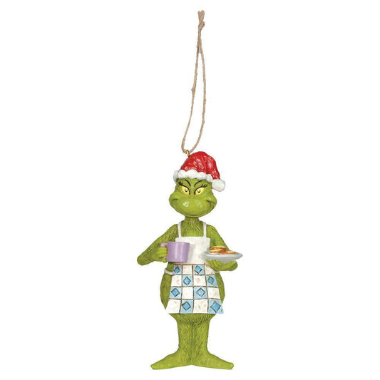 Hanging Ornament - Grinch Apron - JS