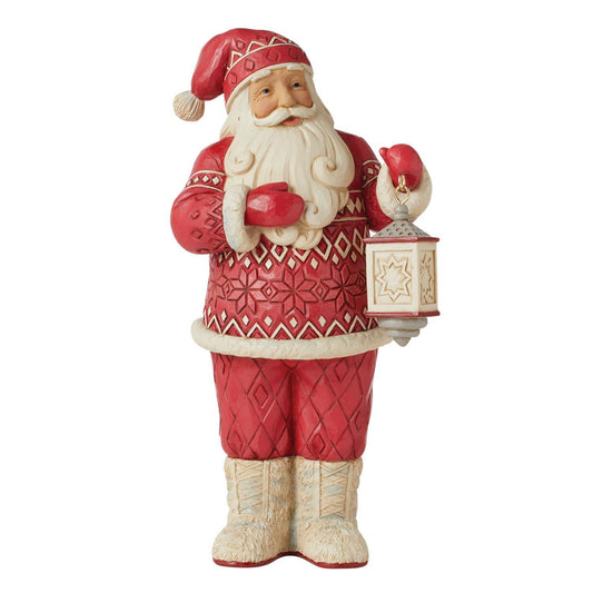 Nordic Santa With Lantern - JS