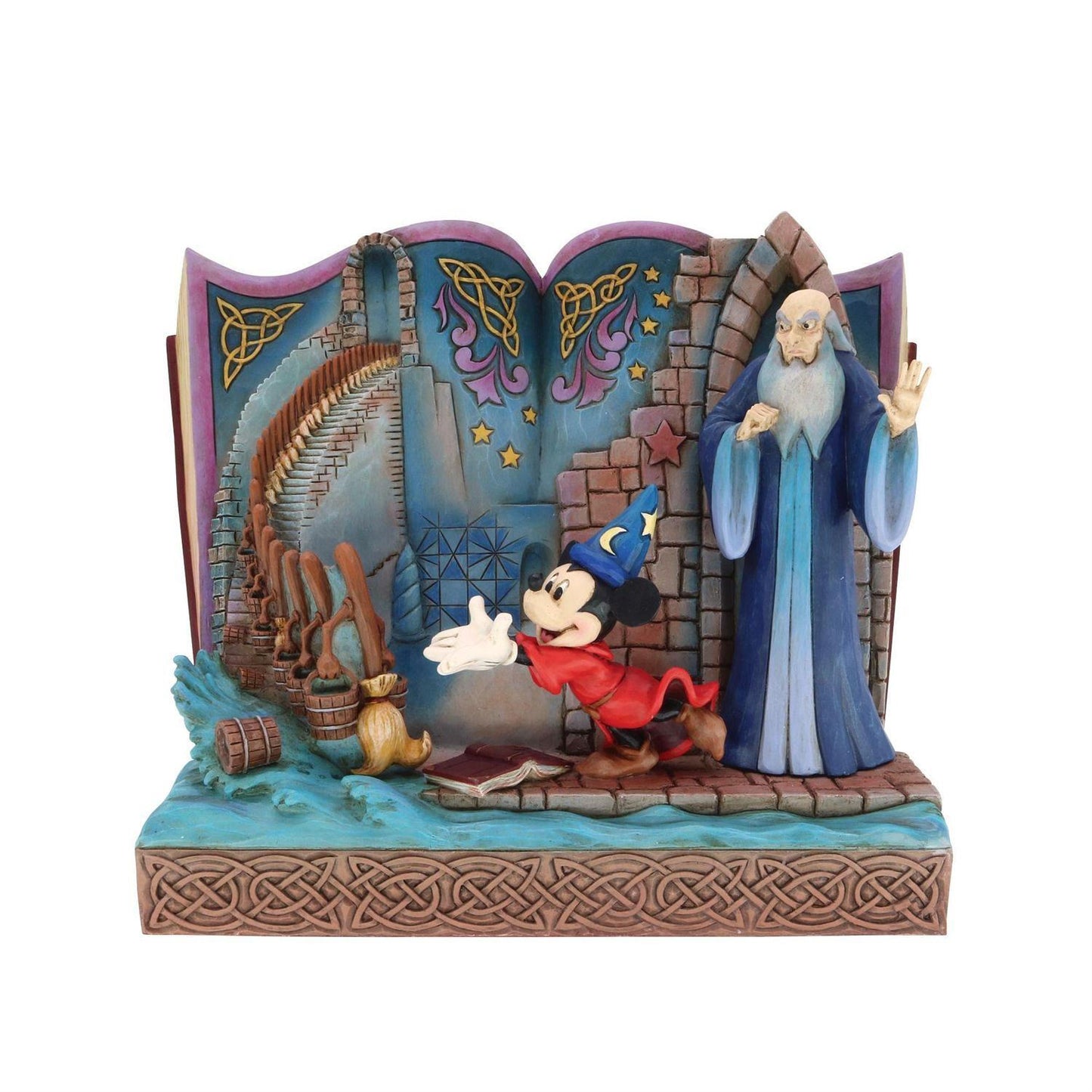 Disney Traditions - 17cm Sorcerer Mickey Story Book