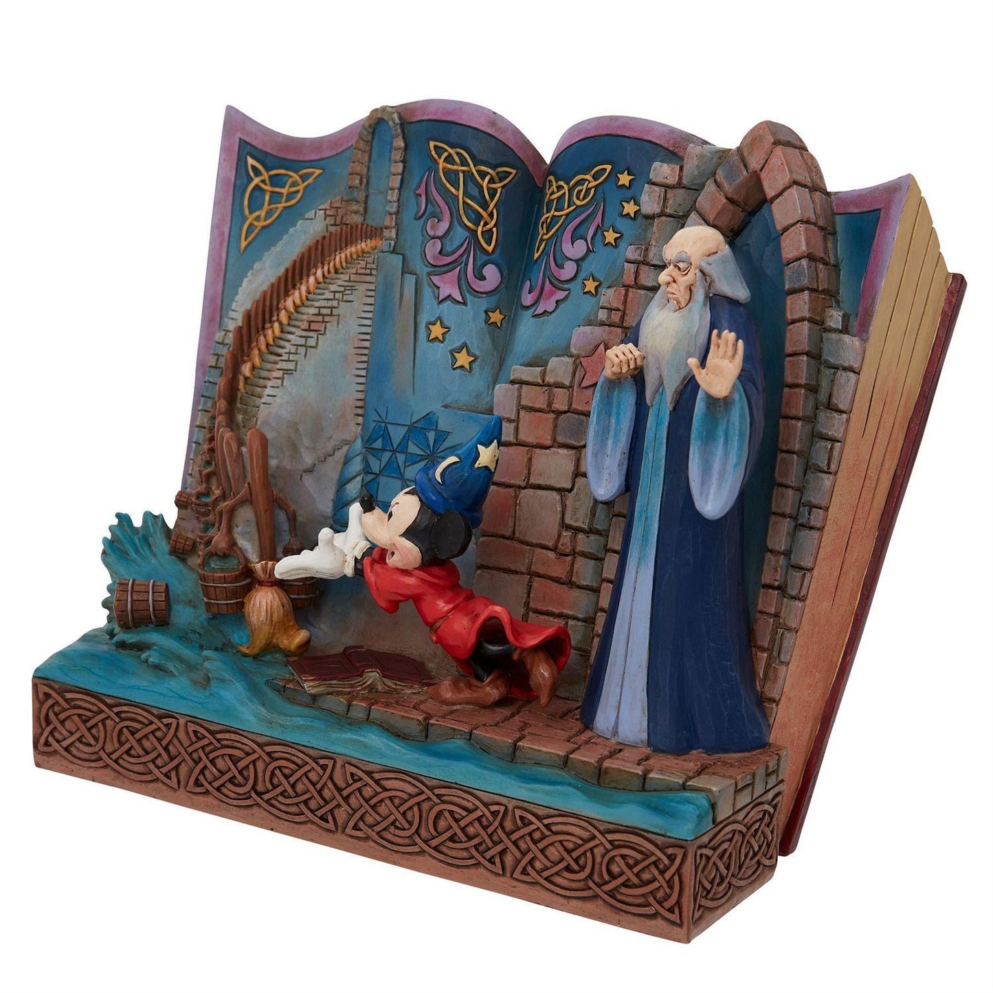 Disney Traditions - 17cm Sorcerer Mickey Story Book