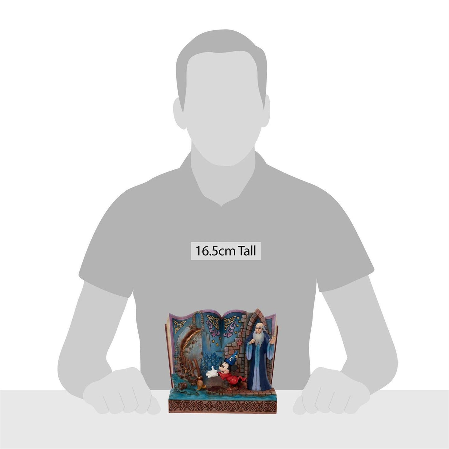 Disney Traditions - 17cm Sorcerer Mickey Story Book