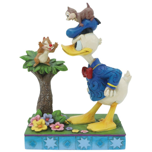 Disney Traditions - Donald With Chip and Dale