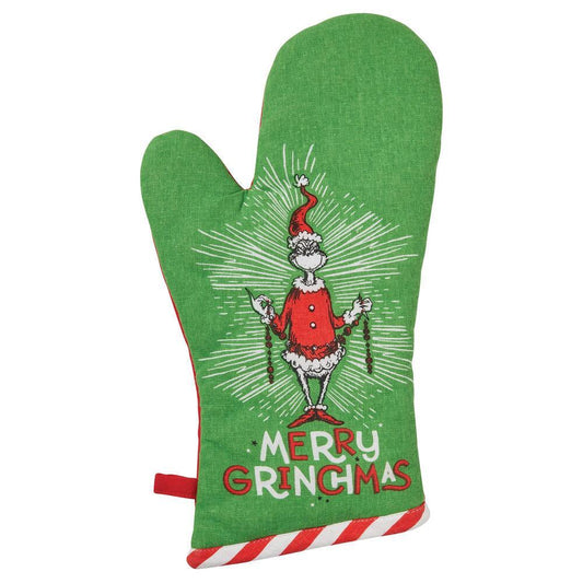 Oven Mitt - Merry Grinchmas