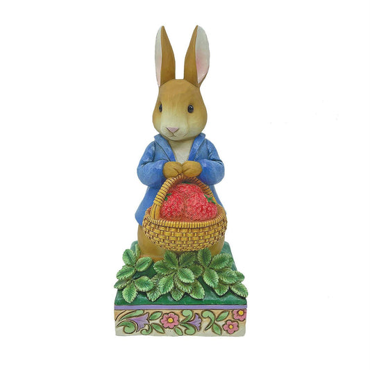 Beatrix Potter - Peter Rabbit With Basket of Strawberries - JS