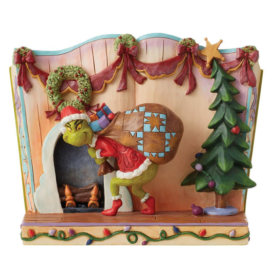 Grinch Stealing Presents Storybook - JS