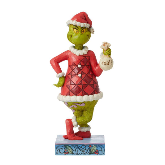 Grinch with Bag of Coal - JS