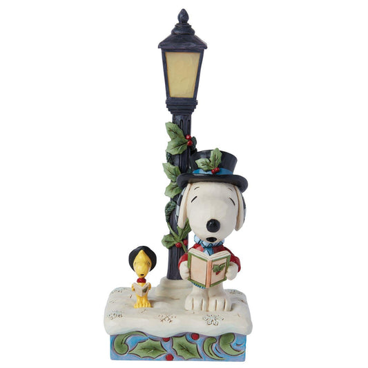 Snoopy and Woodstock - Lamp Post (LED) -JS