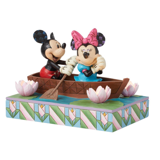 Disney Traditions - Mickey & Minnie Love Rowboat