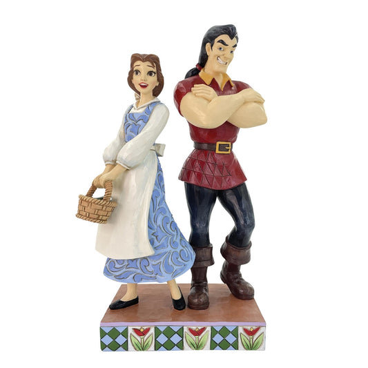 Belle v's Gaston, Good v's Evil - (JS)