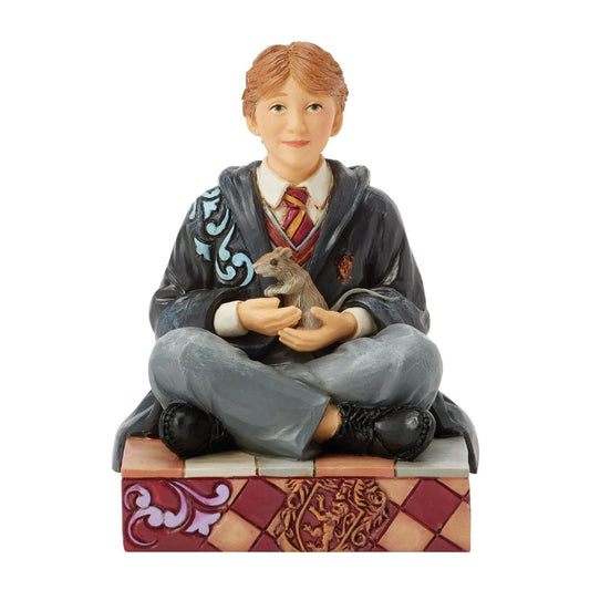 Harry Potter by Jim Shore - Ron with Scabbers
