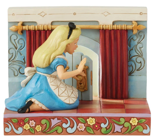 Disney Traditions - Alice In Wonderland with LED Door