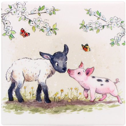 On The Farm Individual Coasters