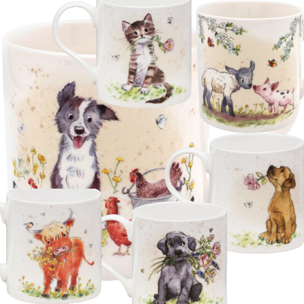 On the Farm Individual Mugs