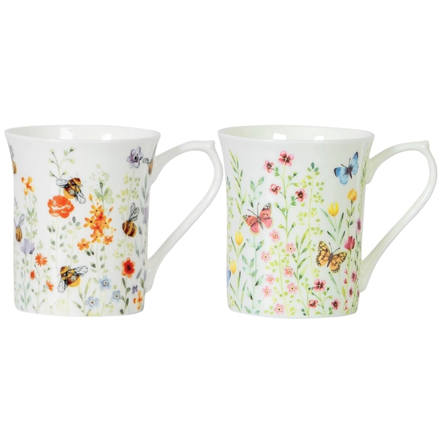 Queens - 200ml/7oz Royale Mug Butterfly or Bee Watch
