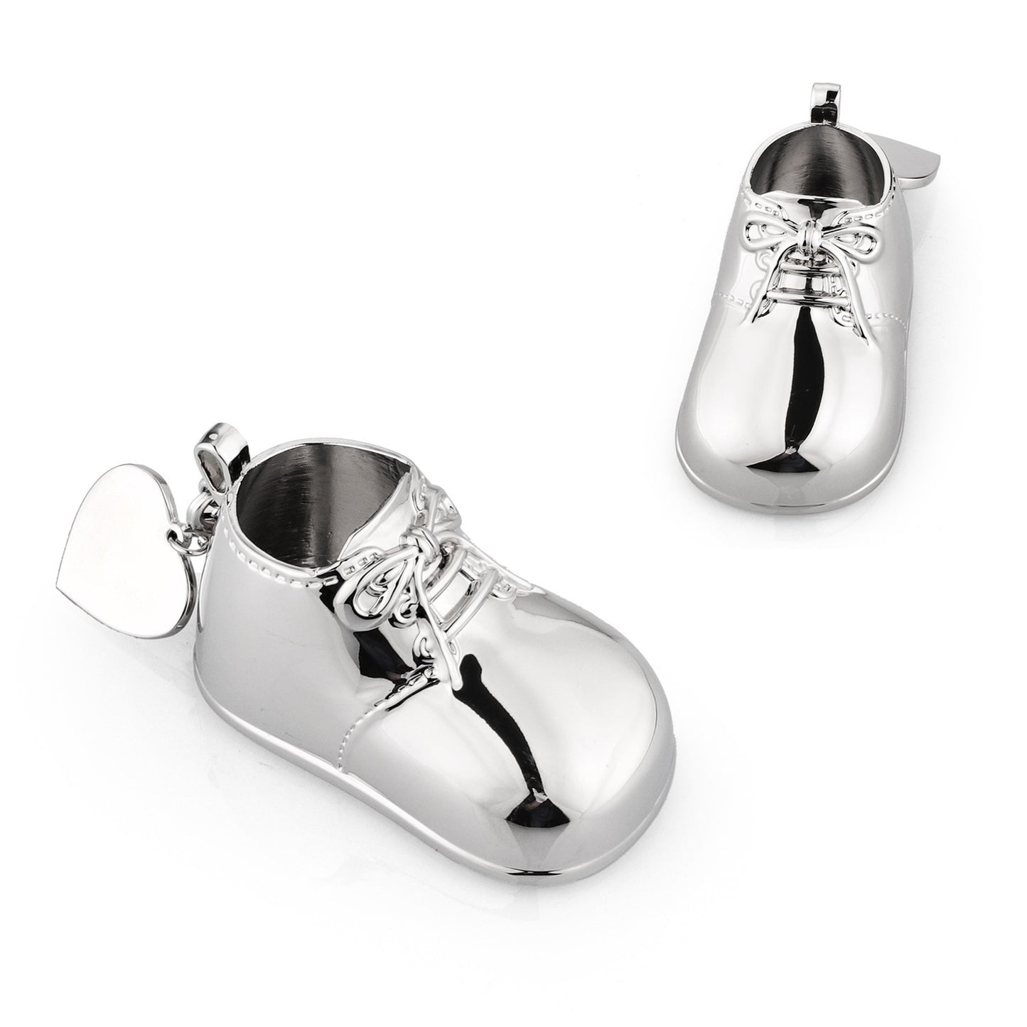 Birth Record Shoe - Silver Plated