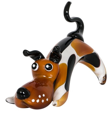 Dog Fido - Coloured Glass - RC