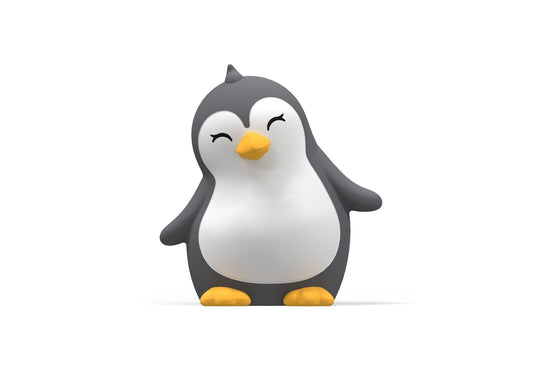 Russell Collection - Rechargable Night Light Penguin 15cm