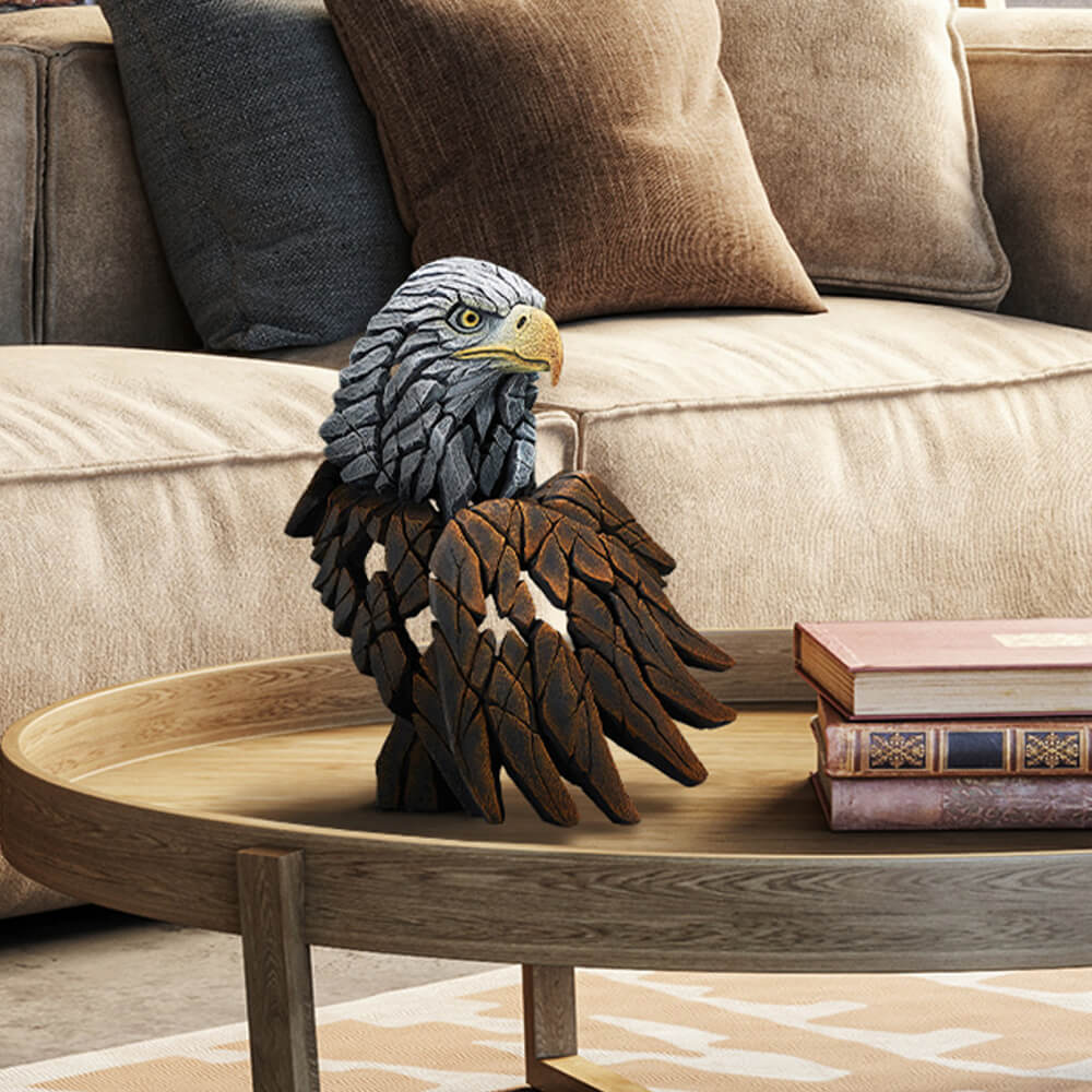 Bald Eagle - Sculpture (marble/stone)