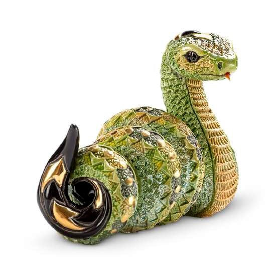 Light Green Snake Black Tail - Chinese Zodiac