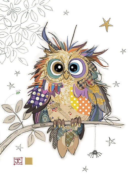 Otto Owl Notebook - Bug Art