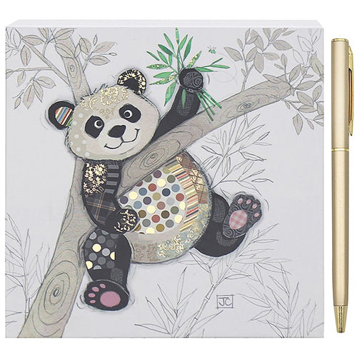 Po Zi Panda - Memo Pad and Pen - Bug Art