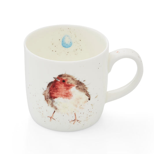 Royal Worcester Wrendale Designs - Robin Mug