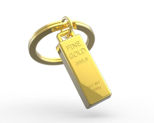 Metalmorphose - Keychain Gold Bar