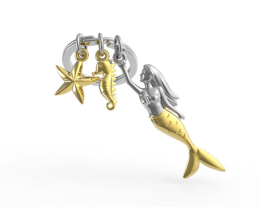 Metalmorphose - Keychain Mermaid