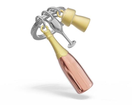 Metalmorphose - Keychain Champagne Pearl/Rose Gold