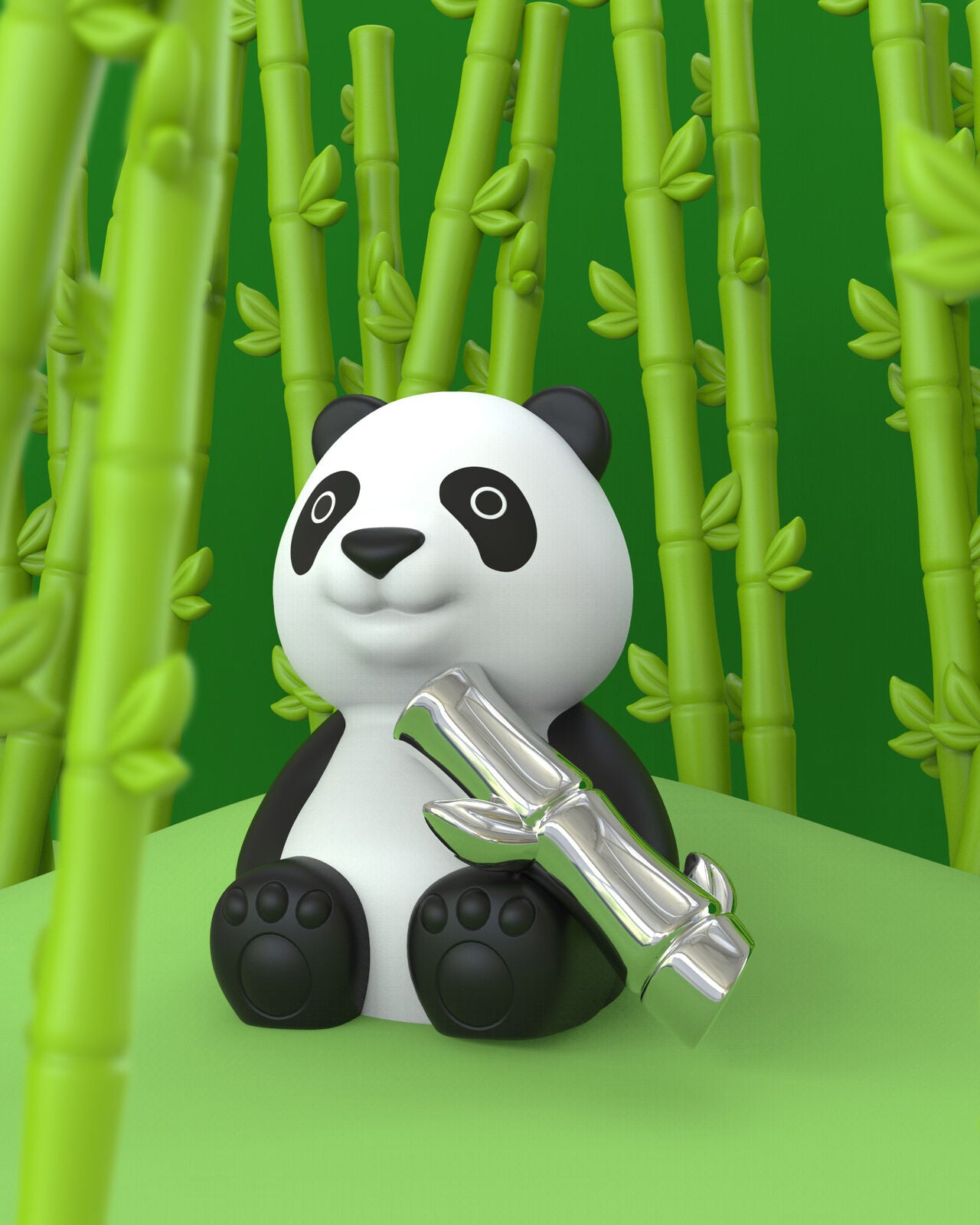 Keychain Panda