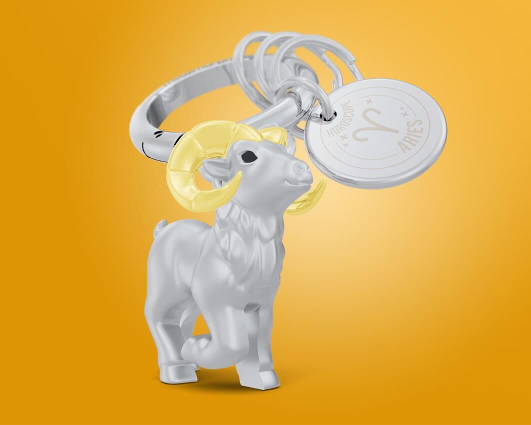Metalmorphose - Keychain Zodiac Aries