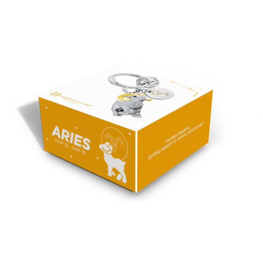 Metalmorphose - Keychain Zodiac Aries