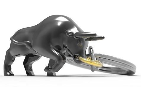 Keychain Bull