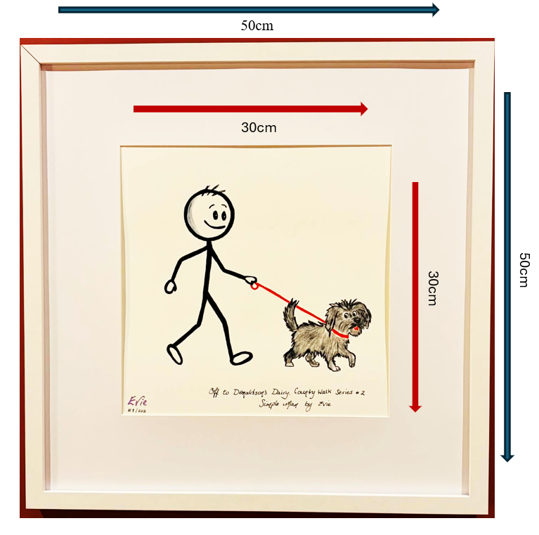 "Off to Donaldson's Dairy" is the second in the Country Walk Series - Simple Man by Evie