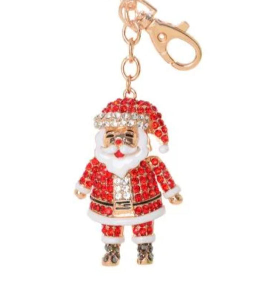 Keyring - Christmas - Santa Standing